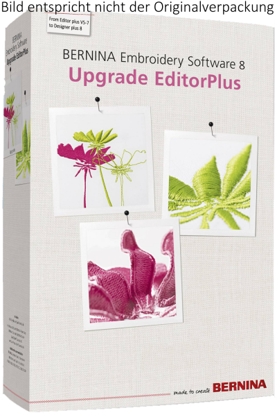 Upgrade Editor plus auf Designer plus Version 8